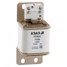 Предохранитель ПП60С-39У2-630А-УХЛ3 | 111257 | КЭАЗ