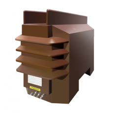 Трансформатор тока литой опорный ТЛО-35-М6C-0,5S/0,5/10P10/10P10-10/10/30/15-150/5-УХЛ2-15кА-б | 267870 | КЭАЗ