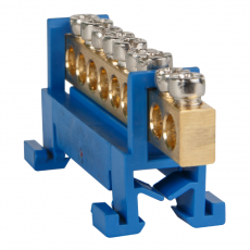 Шина нулевая тип Стойка OptiKit BB-S-PE-DIN-14-6х9 желтый | 277835 | КЭАЗ