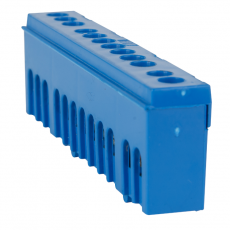 Шина нулевая с изолятором OptiKit BB-I-PE-DIN-14-6х9 зеленый | 277954 | КЭАЗ