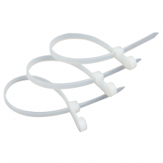 Хомуты с отверстием OptiKit CT-O-N-3,5х150-белый(100шт) | 278335 | КЭАЗ