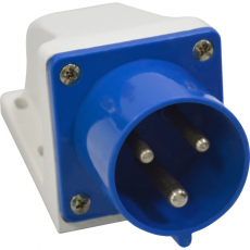 Вилка 523-32А-6h-220AC-2P+PE-IP44 | 241216 | КЭАЗ