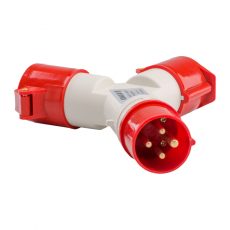 Адаптер 1012-14-16А-6h-380AC-3P+PE-IP44 | 235596 | КЭАЗ