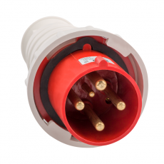 Вилка 035-63А-6h-380AC-3P+PE+N-IP67 | 222743 | КЭАЗ