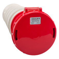 Розетка 245-125А-6h-380AC-3P+PE+N-IP67 | 228502 | КЭАЗ