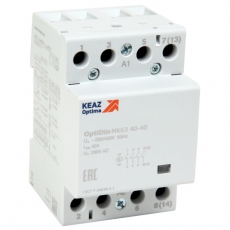 Контактор модульный OptiDin МК63-4040-230AC | 114128 | КЭАЗ