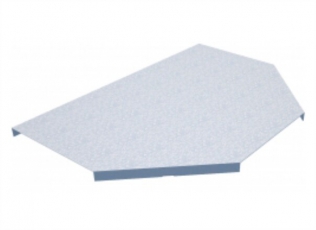 Крышка отвода Т-образного 200 | KTD200 | КМ-профиль