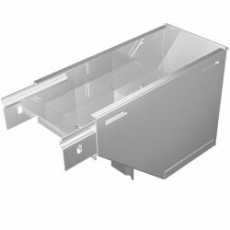 Угол вертикальный внешний L 100х300 мм с разворотом трассы на 90 град 