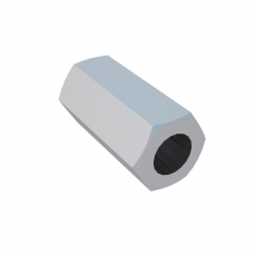 Гайка соединительная М6 DIN 6334 | MS6 | КМ-профиль