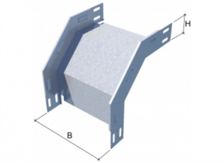 Угол внешний вертикальный 90 градусов 50х50 | VL90*50*50 | КМ-профиль