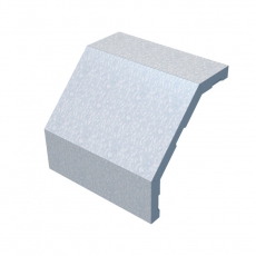 Крышка внешнего вертикального угла 90х300 HD | KVL90*300 HD | КМ-профиль