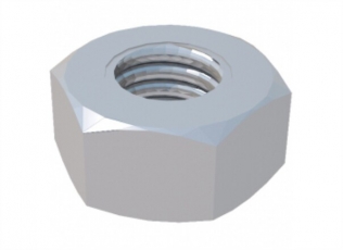 Гайка шестигранная М6 DIN 934 | G6 | КМ-профиль
