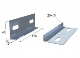 Пластина соединительная | LSP | КМ-профиль