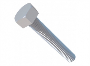 Болт шестигранный М8х70 DIN 933 | BT8*70 | КМ-профиль