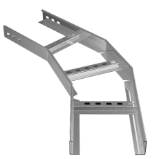 Угол лестничный горизонтальный 45 град 100х400 HD | LGL45*100*400*1.2 HD | КМ-профиль