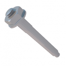 Анкер-болт с гайкой 8х40 | ANBG8*40 | КМ-профиль