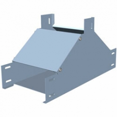 Т-отвод вертикальный вверх 50х100 мм | TDN50-100 | КМ-профиль