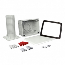 Коробка с тубусом и крышкой для утепленного фасада KUZ-VI (KB) | KUZ-VI_KB | Kopos