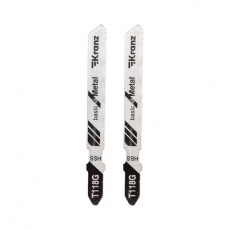 Пилка для электролобзика по металлу KRANZ T118G 76 мм 25 зубьев на дюйм 0,9-1,2 мм (2 шт./уп.) |KR-92-0315 | Kranz