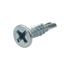 Саморез оконный KRANZ сверло, 3.9х16, белый цинк, короб (1000 шт./уп.) |KR-01-3722-009 | Kranz