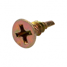 Саморез оконный KRANZ сверло, 3.9х13, желтый цинк, короб (500 шт./уп.) |KR-01-3722-001 | Kranz