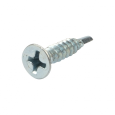 Саморез оконный KRANZ сверло, 3.9х19, белый цинк, короб (500 шт./уп.) |KR-01-3722-0010 | Kranz