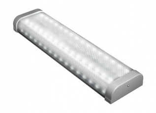 Светильник светодиодный ДПО LE-СПО-05-023-0142-54Д Классика 16Вт 4000К IP54 рассеиватель текстурированный | LE-СПО-05-023-0142-54Д | LEDeffect