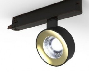 Светильник светодиодный трековый, угол пучка 25 град, черный TRACKLIGHT SPOT COMPACT D100 28 W 940 NFL BK | 4058075335967 | Ledvance