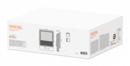 Прожектор светодиодный ДО-150Вт 6500К 15000Лм IP65 чёрный LEDVANCE | 4058075097711 | LEDVANCE