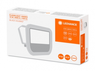 Прожектор светодиодный ДО-10Вт 4000К 1100Лм IP65 черный LEDVANCE | 4058075097407 | LEDVANCE