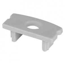 Торцевая заглушка с отверстием для профиля PF04, PF04/EC/H LS AY-PF02/U/16X5/10/1 5X10X1 | 4058075277724 | LEDVANCE