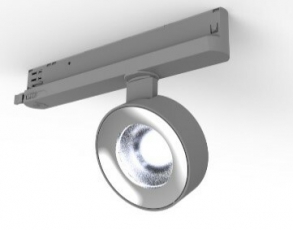 Светильник светодиодный трековый, угол пучка 25 град, серый TRACKLIGHT SPOT COMPACT D100 28 W 940 NFL GY | 4058075336049 | Ledvance