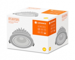 Светодиодный светильник ДВО-8Вт 3000K 660Лм IP20 белый LEDVANCE | 4058075126848 | LEDVANCE