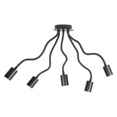 Светильник потолочный серии Винтаж 1906 PIPE FLEX 500X500 Черный IP 20 1906 PIPE FLEX 500X500 LEDV | 4058075217027 | Ledvance