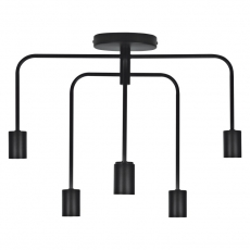 Светильник серии Винтаж черный IPIP 20 1906 PIPE BENT 570X300X540 | 4058075217065 | Ledvance