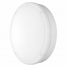 Светильник светодиодный пылевлагозащищенный для ЖКХ ДПО-15Вт 3000K 1400лм IP65 белый 250мм LEDVANCE BULKHEAD | 4058075375161 | LEDVANCE