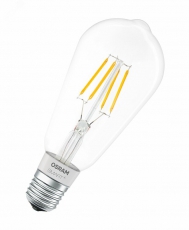 Лампа светодиодная управляемая SMART+ Filament Edison Dimmable 50 5.5 W/2700K E27 | 4058075091146 | LEDVANCE