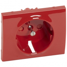 Galea Life Накладка розетки с/з с ключем Красная | 777029 | Legrand