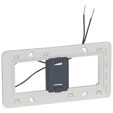 Суппорт Mosaic 4м вер. МЕХ.с подсв. | 080257 | Legrand