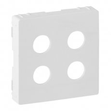 Valena LIFE Белый Накладка Аудиорозетка 2-ая 
