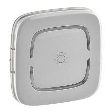 Valena ALLURE Алюминий MyHome Накладка для мех. BUS/SCS с симв 