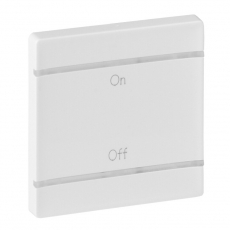 Valena LIFE Белый MyHome Накладка для мех. BUS/SCS.С символом 