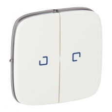 Valena ALLURE Белый Клавиша 2-ая с подсветкой/индикацией | 755225 | Legrand