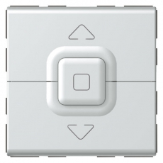 Выключатель для управления приводами - Программа Mosaic - 2 модуля - алюминий | 079226 | Legrand