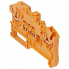 Пружинная клемма Viking 3 - с компактным рычажным разъед., для непр. цепей - однополюсная - 2 проводника - оранжевый | 037286 | Legrand