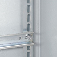 Набор из 2 профильных стоек Lina 25 - для Atlantic/Inox/Marina высотой 400 мм | 036151 | Legrand