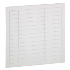 Заготовка этикеток Logicab 2 - жёсткая - пластиковая - самоклеющаяся - 6,5х17,5 мм | 038727 | Legrand