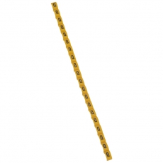 Маркер Duplix - чёрная маркировка на желтом фоне - заглавная буква Q | 038426 | Legrand