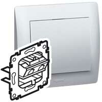 PRO21 Розетка ТЛФ 2-ая RJ45 ISDN 4 контакта | 775937 | Legrand