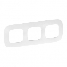 Valena ALLURE Тиснение белое Рамка 3-ая | 754373 | Legrand